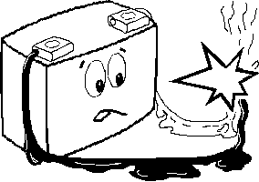 Burnt Unprotected Cables